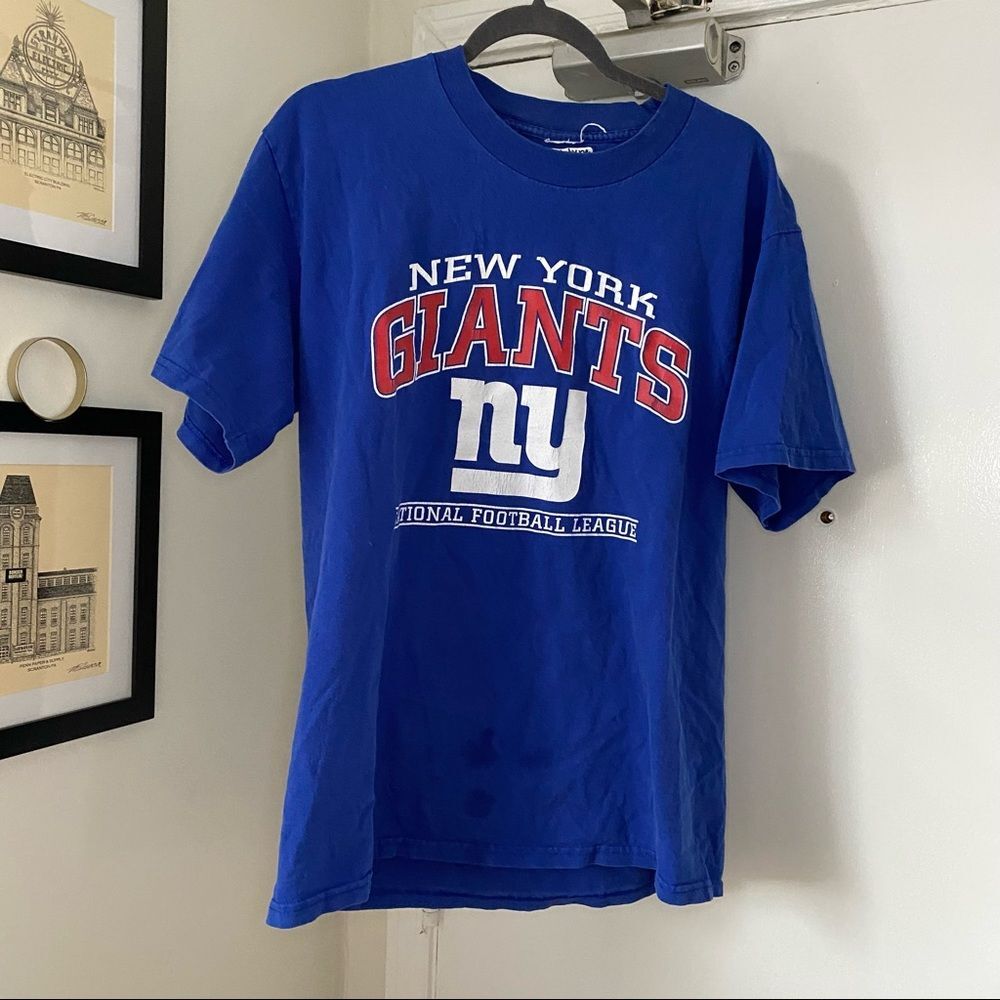 New York Giants Tee Shirt Size Large